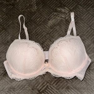Baby Pink Push-Up Bra